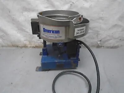 American Feeding Systems 6 Inch Viberatory Feeding Bowl Vibrating 120 VAC • $185