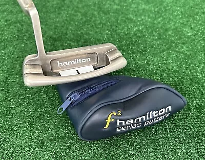 F2 GOLF Hamilton Series Blade Putter / 34 Inches / Right Hand / NEW Grip + HC • $29.99