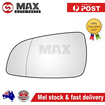 $18 • Buy LEFT Passenger Side CONVEX Mirror Glass W/base For HOLDEN ASTRA AH 2005-2009 LH