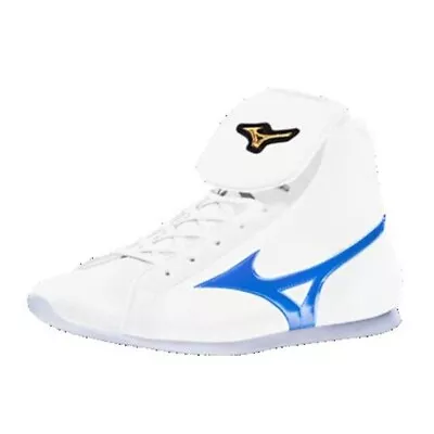 Mizuno Short Boxing Shoes White X Sky Blue Line 21GX2300Wsky 27.5cm Japan • $598.38