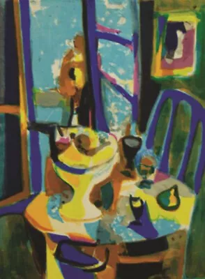 MARCEL MOULY Le Compotier Jaune  MARCEL MOULY Hand Signed In Pencil Unframed COA • $1350