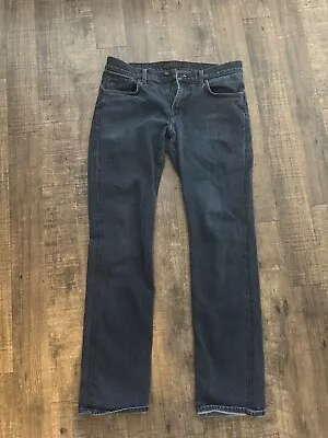 J Brand Jeans Men's 33 Blue Kane Slim Straight Stretch W/ 32  Inseam • $39.99