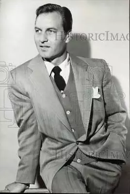 1954 Press Photo George Montgomery Movie Actor - Lra92909 • $15.88