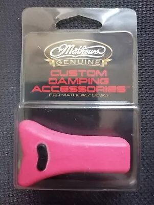 Mathews Custom Damping Accessories #80542 Rubber DDS ASY W/Gel Pink • $14.95