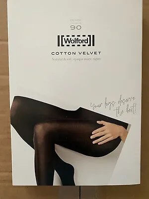 Wolford Cotton Velvet Tights (Brand New) • $48