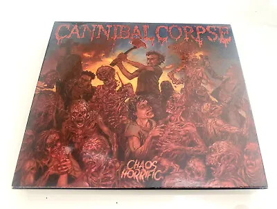 $14 • Buy Chaos Horrific  By Cannibal Corpse (Cd, Jewel Case+Slipcase, Brazil, 2023) New