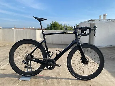 Cervelo Aspero 61cm Gravel Bike SRAM Red ETap WiFli Carbon Wheelset • $3600