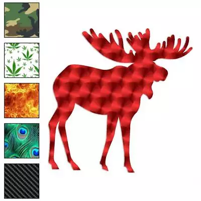 Moose Vinyl Decal Sticker 40 Patterns & 3 Sizes #462 • $4.95