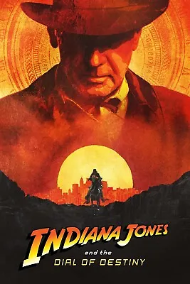 New Indiana Jones And The Dial Of Destiny Movie Poster Premium Art Size A5-a1 • $7.50