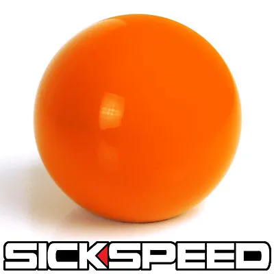 Orange Gumball Shift Knob Manual Short Throw Gear Shifter Selector 10x1.25 K61 • $19.88