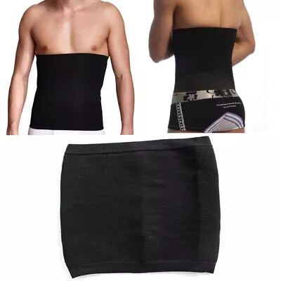 Men Abdomen Shaper Waste Trainers For Women Maternity Belly Band Belt Man Sweat • £8.31