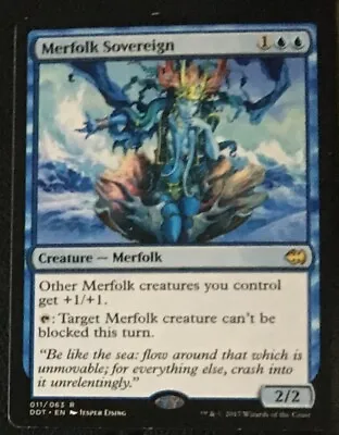 X1 Merfolk Sovereign Duel Decks: Merfolk Vs. Goblins Magic The Gathering NM • $1.90