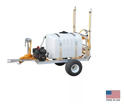 SPRAYER Commercial - Off Road Trailer  6 GPM - 290 PSI - 12 Ft Boom - 100 Gallon • $4963.12