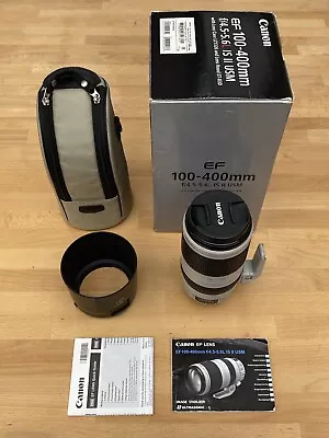 Canon EF 100-400mm F/4.5-5.6L IS II USM Lens • £975