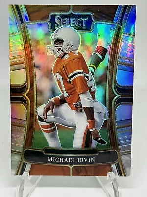 Michael Irvin 2023 Select Draft Picks Concourse #84 Silver Prizm Parallel • $1.99