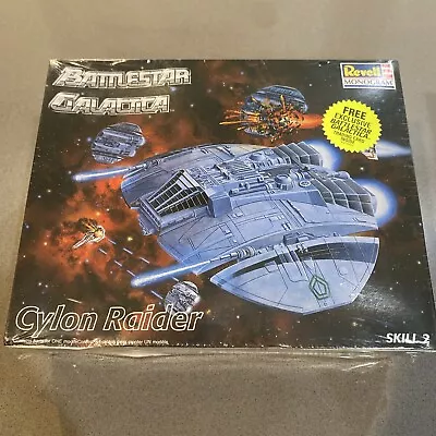 Battlestar Galactica Cylon Raider Revell Model Kit 1997! Unused! Rare! • $42.99