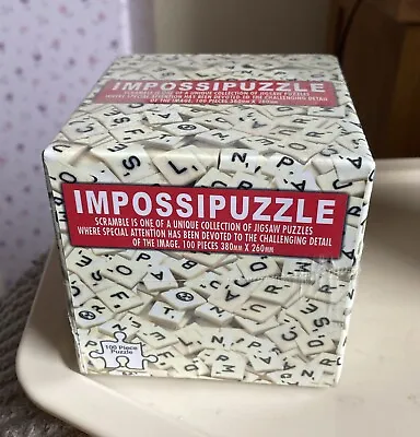 New Impossipuzzle - Scrabble - 100 Piece Funtime Jigsaw Puzzle • £5.99