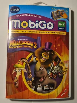 Madagascar 3: Europe's Most Wanted [VTech MobiGo] With Case • $6.51