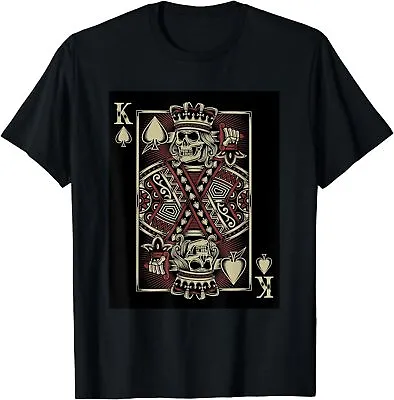 New Limited King Of Death Grim Reaper Playing Card T-Shirt • $23.99