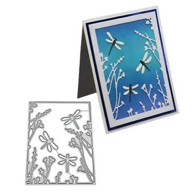 £3.16 • Buy Dragonfly Metal Cutting Dies Stencil Scrapbooking Card Making Album Embossing 
