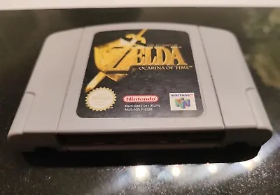 Nintendo 64 N64 Game Zelda Ocarina Of Time  (Game Cartridge Only) • £19.99