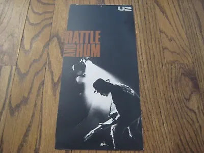 U2 Rattle And Hum  CD Longbox Cover Art Only - Poster • $10