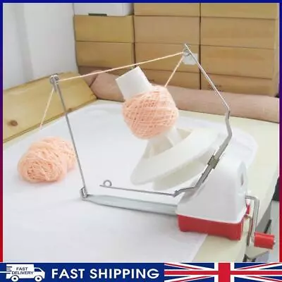 UK Household Swift Yarn Fiber String Ball Wool Winder Holder Hand Operated Machi • £29.51