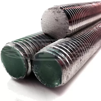 £19.79 • Buy 1 Meter, A4 Marine Stainless Fully Threaded Rod Bar Studding Allthread M2 - M42
