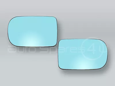 Heated Door Mirror Glass And Backing Plate PAIR Fits 1995-2001 BMW 7-Series E38 • $46.90