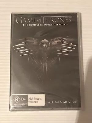 Game Of Thrones - Season 4 (Region 4 DVD 2015) - Peter Dinklage (New & Sealed) • $9.95