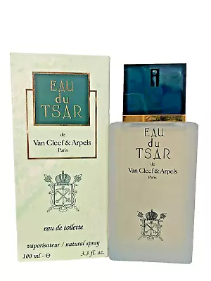 EAU DU TSAR Van Cleef & Arpels Spray 100Ml 3.3 Oz. Rare - Discontinued-NIB • $169.99