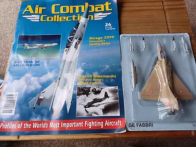 Fabbri Diecast 1:100 Air Combat Collection Mirage 2000 French AF Armee D'el Air • $14.30