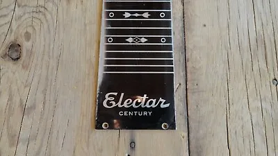 Vintage 1939 Epiphone Electar Century Lap Steel Neck Plate Project W Screws. • $55