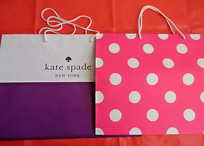 Victoria Secret And Kate Spade Large  Gift Shopping Bags Reusable • $12