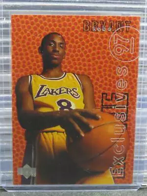 1996-97 Upper Deck Kobe Bryant UD Rookie Exclusives Rookie RC #R10 Lakers • $0.99