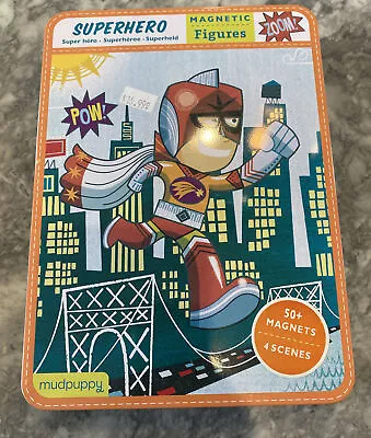 Superhero Magnetic Figure By Mudpuppy Press Staff • $5