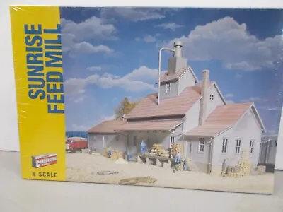 Walthers # 933-3239 ~ Sunrise Feed Mill Building Kit ~ N Scale • $30