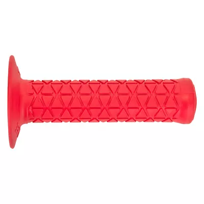 OLD SCHOOL BMX AME Tri Grips RED Bike Bicycle Grips PAIR With Sticker • $12.95