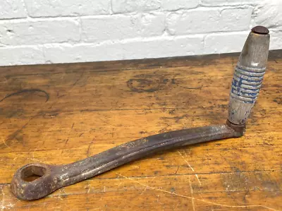 C.1920 Crank Handle & Wood Grip Meat Or Coffee Grinder Working Condition • $15.30