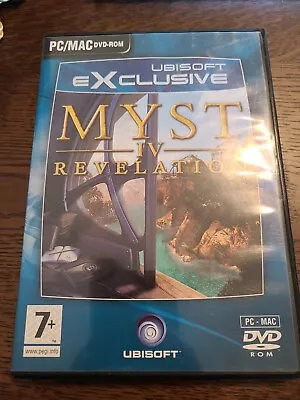 Myst 4 IV: Revelation (Windows/Mac 2004 2 DVDs) WIN MAC CIB • $8.99