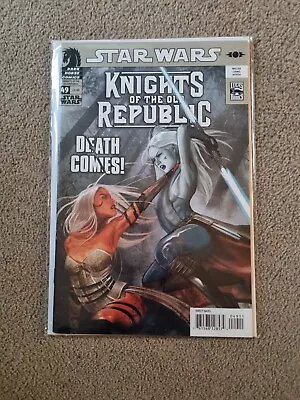 Star Wars Dark Horse Comics #49 Knights Of The Old Republic Death Comes • £12.99