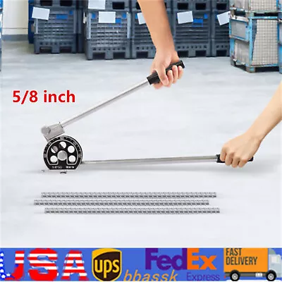 5/8 Inch Manual Pipe Tube Bender Multifunction Steel Copper Tube Bending Machine • $39.60