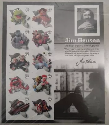 Scott 3944 Jim Henson & The Muppets .37 MNH Sheet Of 11 Stamps • $6