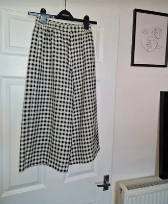 Primark Dogdooth Checked Coulottes Size 4 • £3