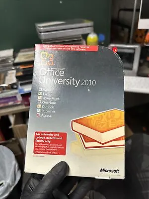 Microsoft Office University Software 2010 Product Key & Pin G4 • $13.99