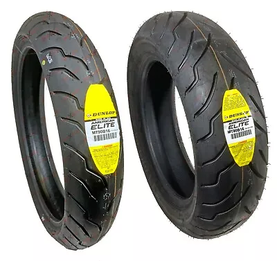 Dunlop American Elite MT90B16 Front Rear Motorcycle Tires Set MT90-16 • $405.56