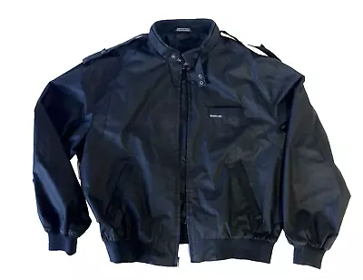 Vintage Members Only Jacket Size Large Black • $25