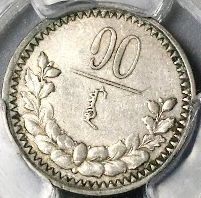 1925 PCGS XF 45 Mongolia 10 Mongo Year 15 Soyombo Silver Coin (23012101C) • $99.99