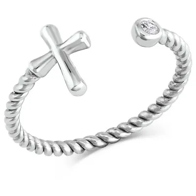 Montana Silversmiths Faith On Full Ring- NEW - Adjustable Size - RG5259 • $29.99