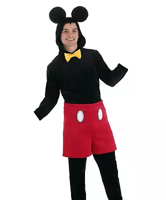 Adult Deluxe Disney Mickey Mouse Costume SIZE L (Used With Defect) • $38.99